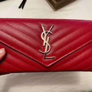 COPY - YSL Cassandra Full Length Wallet
